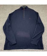 Polo by Ralph Lauren Sweatshirt Men XL Blue Plain Pullover Long Sleeve 1... - $28.88