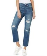 Numero Sexy Ripped High Rise Frayed-Hem Denim Jeans, Size 27 - $55.19 CAD