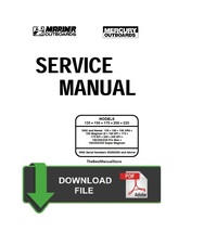 Mercury Mariner 135,150,175,200,225 2 Stroke Service / Repair Manual - £7.86 GBP