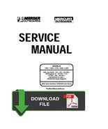 Mercury Mariner 135,150,175,200,225 2 Stroke Service / Repair Manual - $9.95