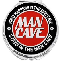 What Happens In The Mancave Compact with Mirrors - for Pocket or Purse - £9.43 GBP