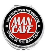 What Happens In The Mancave Compact with Mirrors - for Pocket or Purse - $11.76