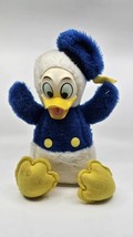 Vintage 1950s Walt Disney Productions Donald Duck Plush Rubber Face Plus... - $22.76