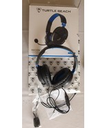 Turtle Beach Recon 50P Gaming Headset Black &amp; Blue Wired for PS4, PS5 &amp; ... - $20.50 CAD