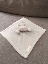 Blankets & Beyond Pink Hippo Lovey Security Blanket - $17.99
