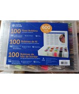 Coats &amp; Clark Storage Box and Floss Bobbins 100/Pkg-Assorted -C11JV60 - $20.31 CAD