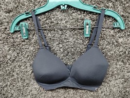 DKNY Bra Women Small Dark Blue / Gray Wireless T Shirt - $7.76