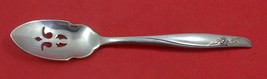 Sea Rose by Gorham Sterling Silver Olive Spoon Pierced 5 3/4&quot; Custom Made - £46.69 GBP