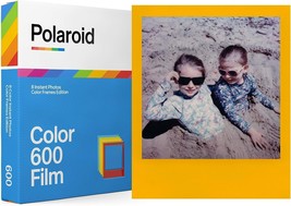 Polaroid Originals Color Film For 600 - Color Frames Edition (8 Photos) (6015). - £26.33 GBP