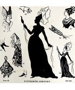 15th Century Fashion History 1400-1500 1939 Art Plate Print Ephemera DWAA11 - €25,70 EUR