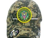 Cap &amp; City US Army Strong Licensed Seal Military Digital CAMO HAT [Apparel] - £16.14 GBP