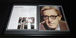 Woody Allen Framed 12x18 Photo Display Annie Hall - £55.25 GBP