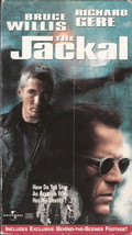 The Jackal Bruce Willis, Richard Gere VHS - £3.93 GBP