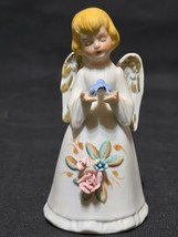 Vintage Ceramic 5&quot; Heavenly Angel Bell - Maker And Country Of Origin Is ... - $8.78