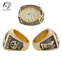 MLB Los Angeles Dodgers 1965 World Series Vintage Men&#39;s CZ Baseball Ring - $35.95