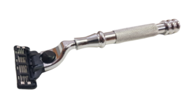 Sword Edge Heavy Duty Mach 3 compatible razor ~105 grams weight - Boxed - £19.63 GBP