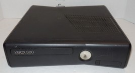 Microsoft Xbox 360 Matte Black Slim S Video Game Console System ONLY - $73.88