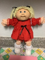 Vintage Cabbage Patch Kid Girl 1st Edition Hong Kong Lemon Hair 1983 HM#3 - £179.85 GBP