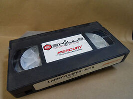 Mercury Marine E Skills Larry Casper Live II VHS TRT Boat - $8.95