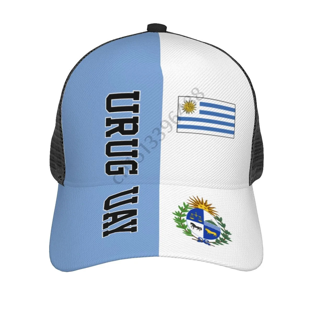 Uruguay Soccer Country Flag Summer Sun Baseball Cap Breathable Adjustable Men - £19.36 GBP