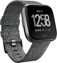 Fitbit Versa, Connected Watch: Design and Well-Being (Renewed) - $157.36