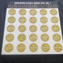 Elvis -W.wide Gold Award Hits, Pts 1, 2-1977 Vinyl Mono 2LP-Club Ed. RCA-R213690 - £7.71 GBP