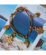 Vivian Grace Rose Locket Charm Bracelet - €83,58 EUR