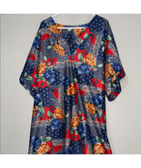 Granada Vintage Maxi Dress Caftan Robe Loungewear - $44.10