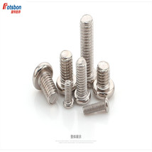 M1.7/M2/M2.5/M2.6 Big Head BM Screw Cross Recessed Raised Counter Screws DIN7985 image 2