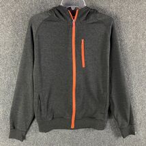 FUSAI Hoodie Men&#39;s Large Full Zip Adults Gray L - $328.82 MXN