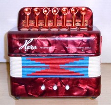 Herco child’s accordion (red) - working- EX - $14.84