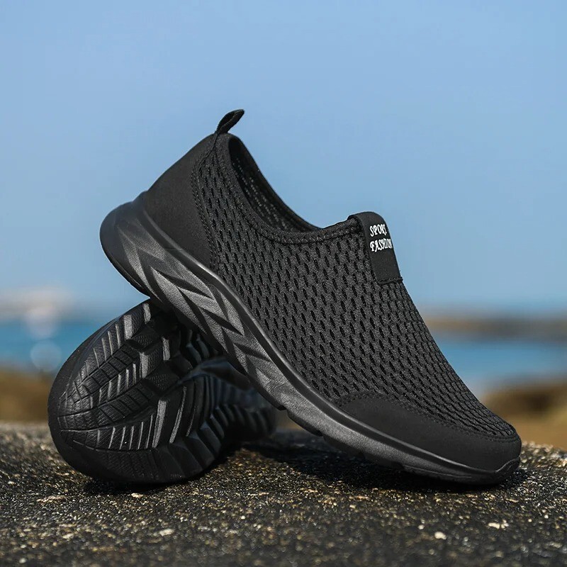 Casual Men&#39;s Slip on Shoes Athletic Running Outdoor Gym Sneakers Tennis ... - $8.66+