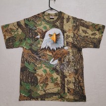 RealTree Mens Camo T Shirt Size XL Eagle Camouflage Hunting Apparel Sportex - £14.11 GBP