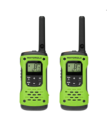 New Motorola Solutions T600 35 Miles Waterproof 2-way Radio Green, 2-pk,... - $68.99