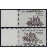 1934- 18c Huge 2-Way Color Shift Error / EFO &quot; Frederick Remington&quot; MNH ... - $34.17 CAD