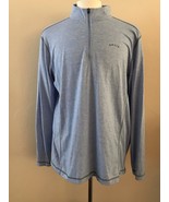 Orvis Classic Collection Active Shirt Mens XL Blue Long Sleeve 1/4 Zip P... - $33.64 CAD