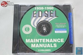 1958-60 Ford Edsel Mainenance Manuals 3 Volumes Ranger Pacer Corsair CD ... - $37.73