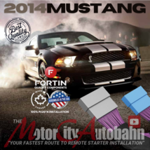 2014 Ford Mustang 100% Plug&#39;n Remote Starter Kit - £139.11 GBP