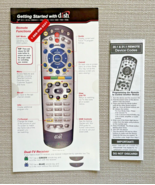 Dish Satellite Dual-TV Receiver Remote (20.1/21.1) User Manuals - €7,22 EUR