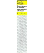 3 WHITE Reflective Safety TAPE Strips Self Adhesive 6.5&quot; Stickers HY-KO ... - $21.28 CAD