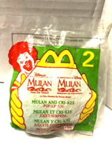 Disney McDonalds Happy Meal- MULAN  MULAN AND CRI-KEE POP UP TOY #2 1998... - €4,30 EUR