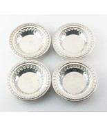 Ensemble De 4 Argent Sterling L Bros Repousse Mini Plats / Tarte Boîtes ... - $458.60 CAD
