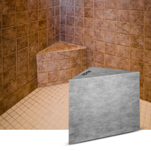VEVOR Tile Shower Seat, 22.4&quot; x 16&quot; x 20&quot; Ready to Tile Shower Seat, Fac... - $85.95