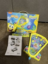Spongebob Squarepants Table Top Desktop Pinball VGC w box - $29.65