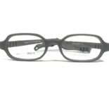 Kids Bright Eyes Eyeglasses Frames Harper 39 Gray Rectangular Full Rim 3... - £55.87 GBP