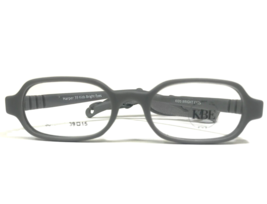 Kids Bright Eyes Eyeglasses Frames Harper 39 Gray Rectangular Full Rim 39-15-110 - £54.82 GBP