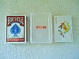 Lot Of 2 &quot; NIP &quot; Decks Of Playing Cards &amp; 1 Used Plastic Card Holder &quot; G... - £13.42 GBP