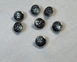 Vintage Football Player Embossed Metal Sewing Button Sports Buttons - $13.50