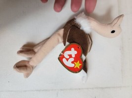 Vintage TY Beanie Baby Plush 1990s McDonald&#39;s Stretchy the Ostrich - £7.41 GBP
