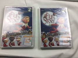 Two the Elf on the Shelf An Elf Story Christmas Movie DVD both new  - £19.93 GBP